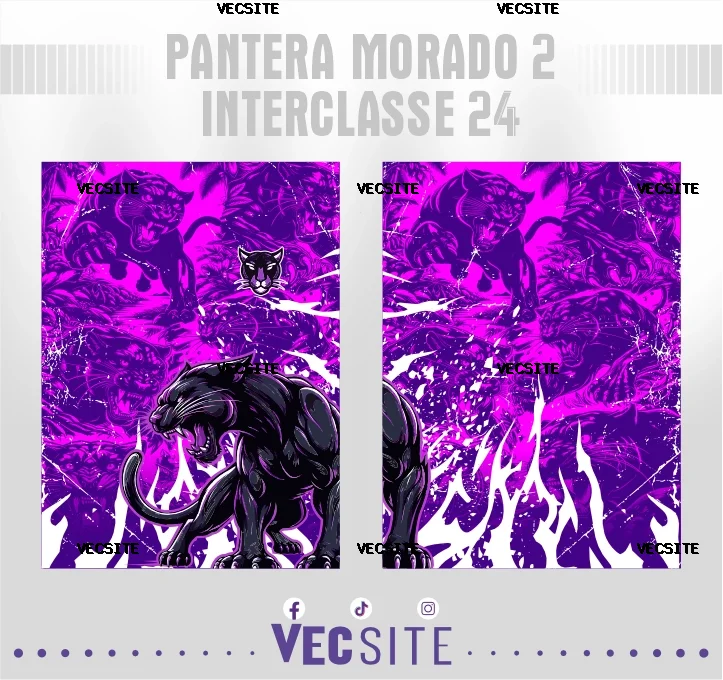 Pantera Morado 2 Interclasse 24