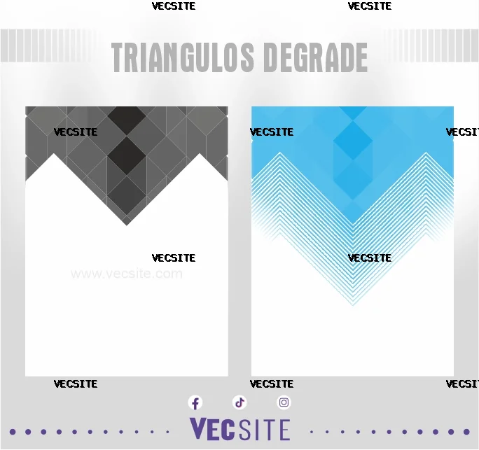 triangulos degrade