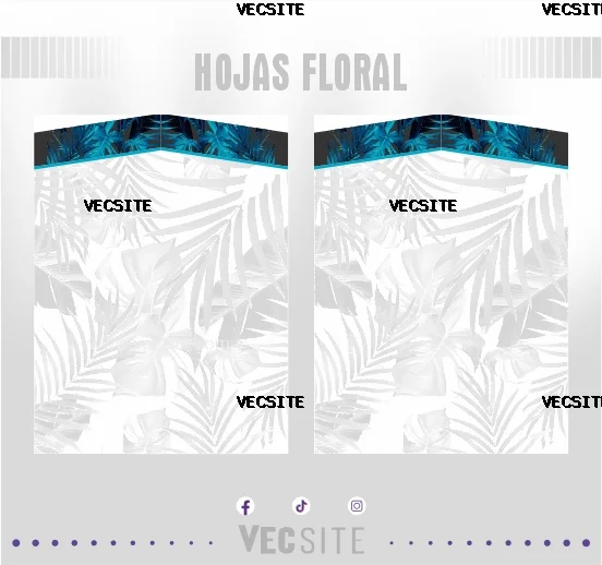 hojas floral