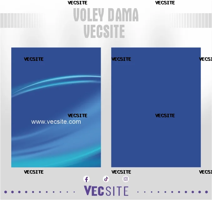 plantilla deportiva voley dama