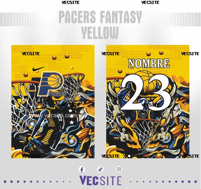 Pacers Fantasy Yellow