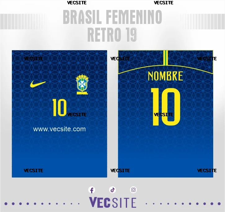 Brasil Femenino Retro 19