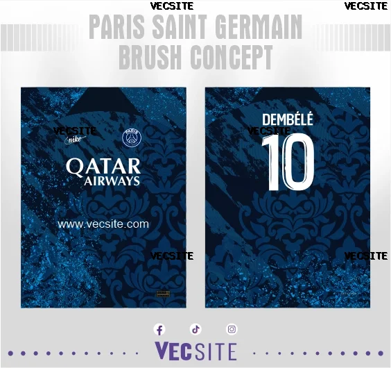 Paris Saint Germain Brush Concept