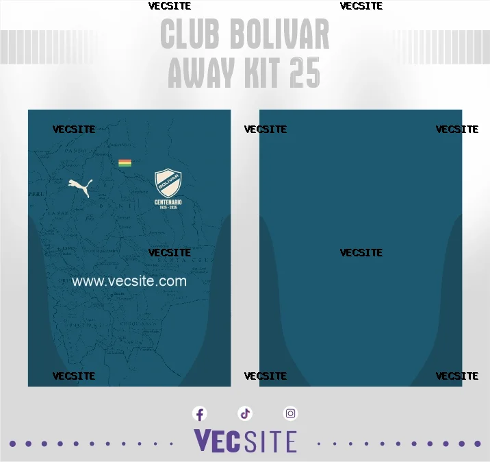 Club Bolivar Away Kit 25