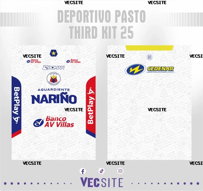 Deportivo Pasto Third Kit 25