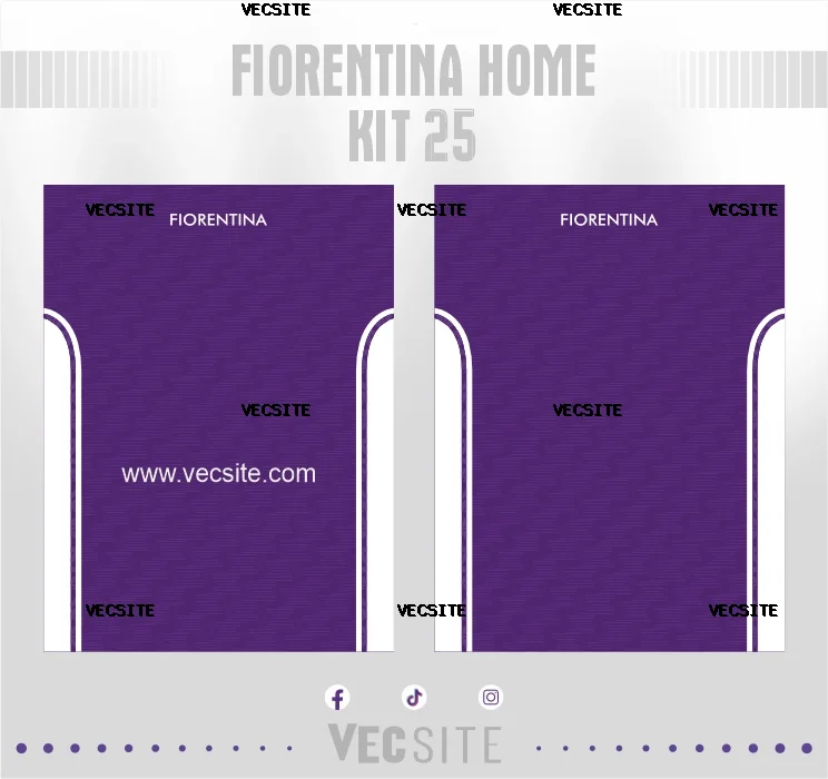 Fiorentina Home Kit 25