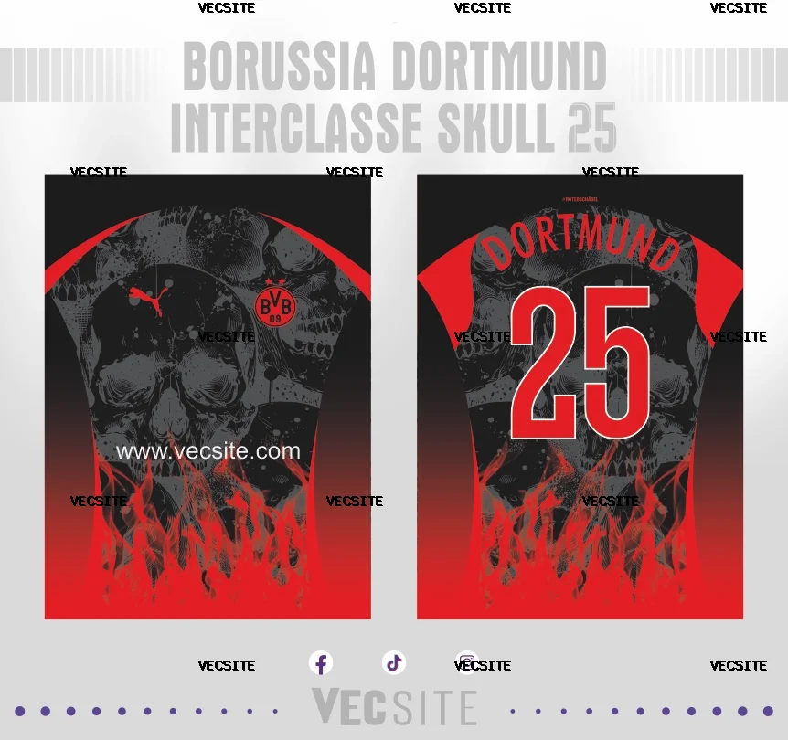 Borussia Dortmund Interclasse Skull 25