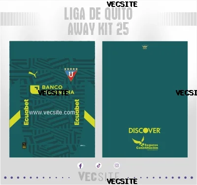 Liga de Quito Away Kit 25