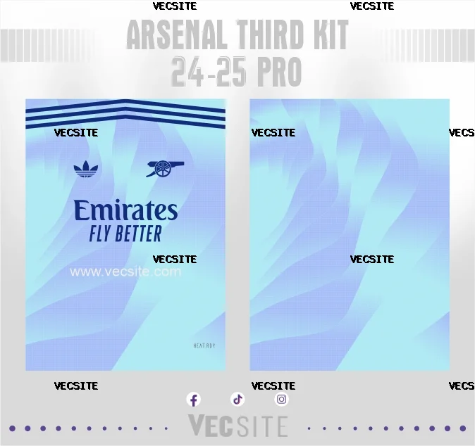 Arsenal Third Kit 24-25 PRO