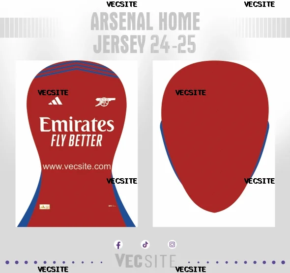 Arsenal Home jersey 24-25