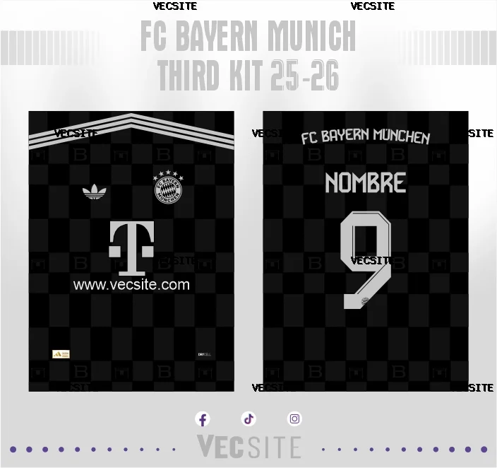 FC Bayern Munich Third Kit 25-26