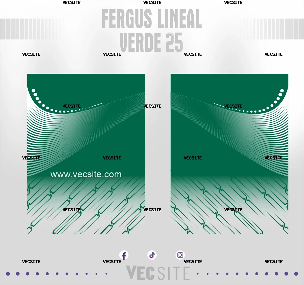 Fergus lineal verde 25