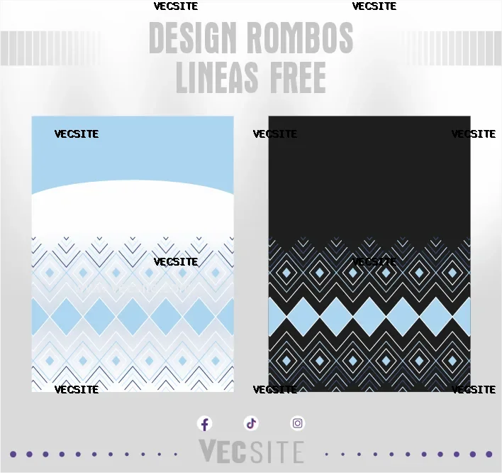Design Rombos lineas Free