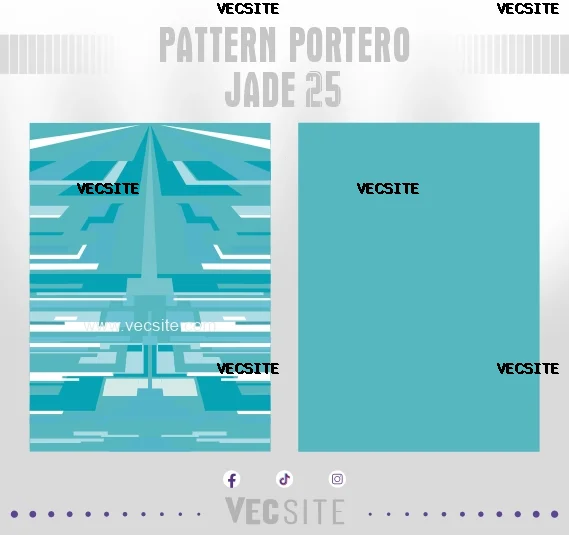 Pattern Portero Jade 25