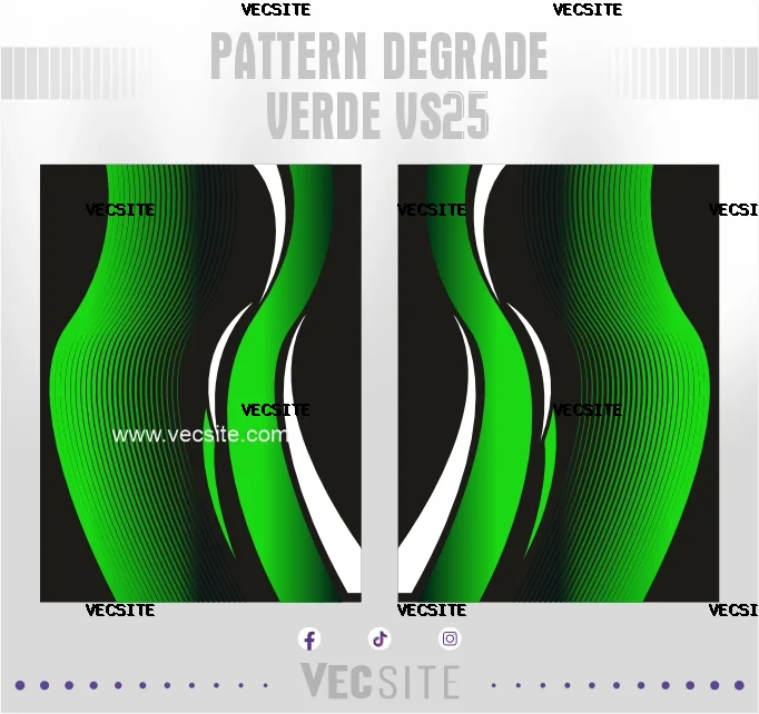 Pattern Degrade Verde VS25