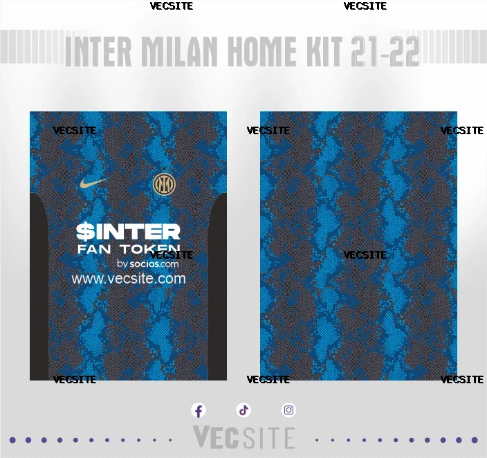 Inter Milan Home Kit 21-22