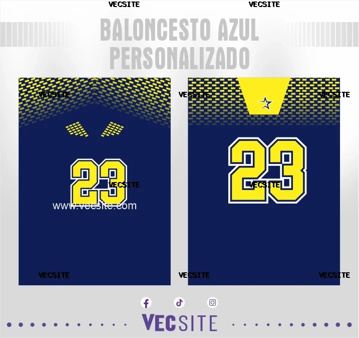 Baloncesto Azul Personalizado