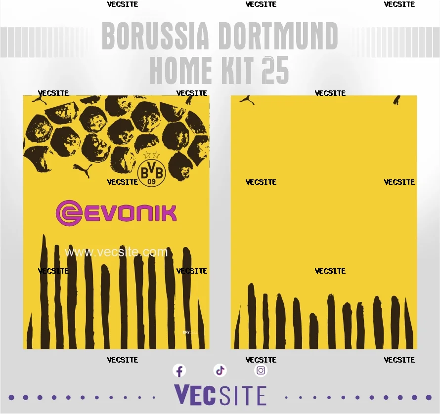 Borussia Dortmund Home Kit 25