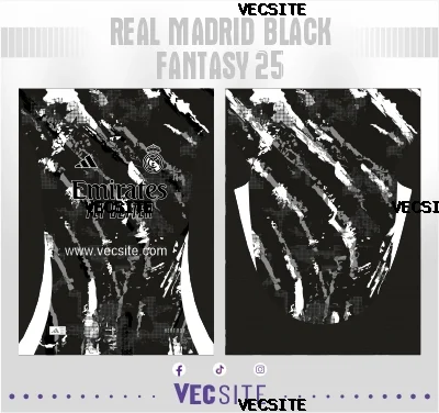Real Madrid Black Fantasy 25
