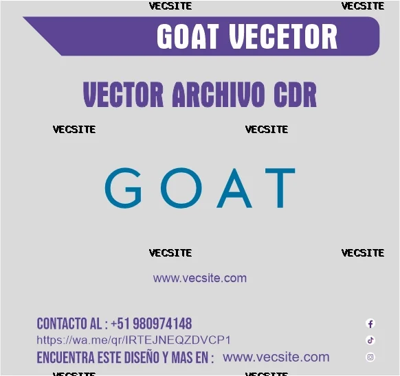 goat vector