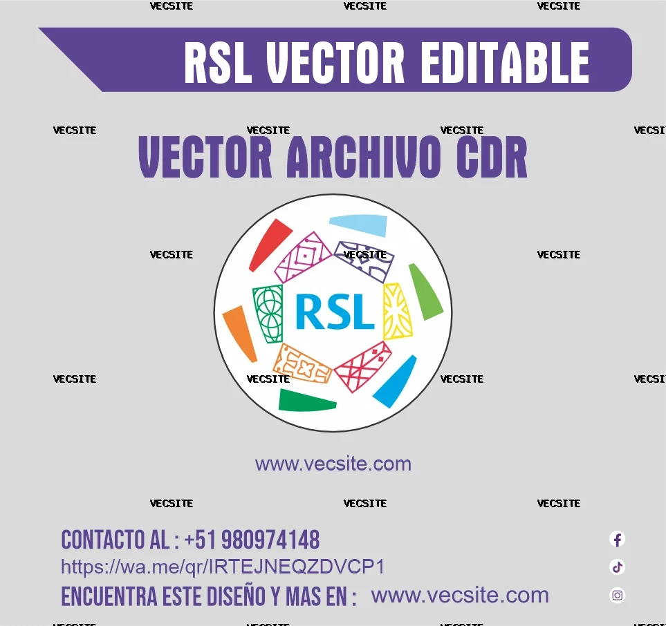 rsl vector editable
