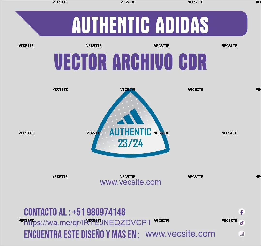 parche authentic  adidas