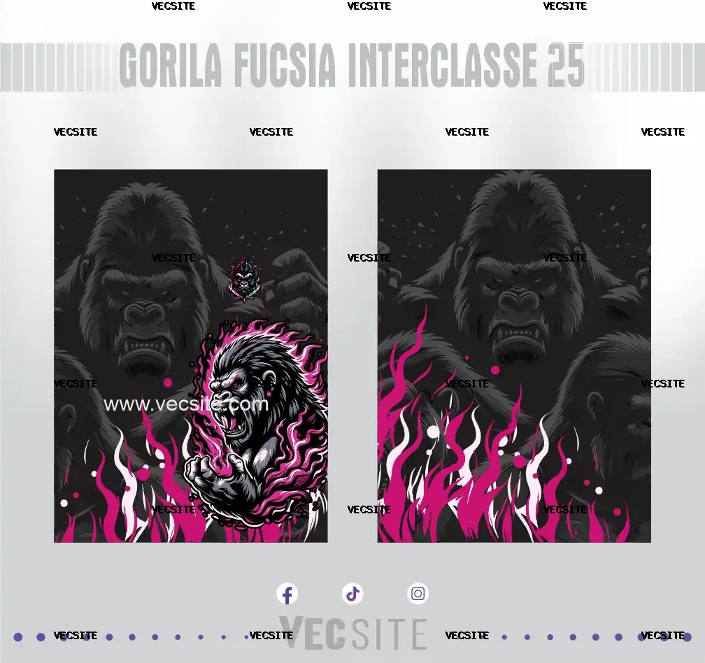 Gorila Fucsia Interclasse 25