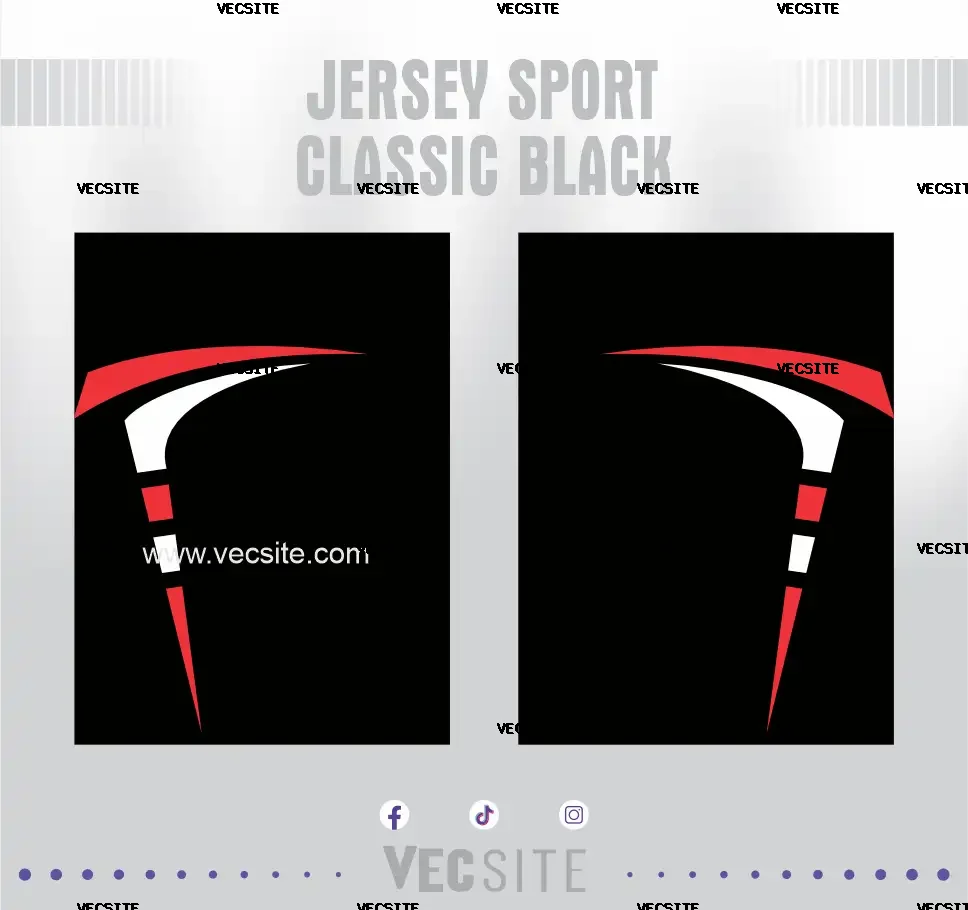 Jersey Sport Classic Black