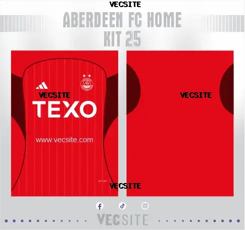 Aberdeen Fc Home Kit 25