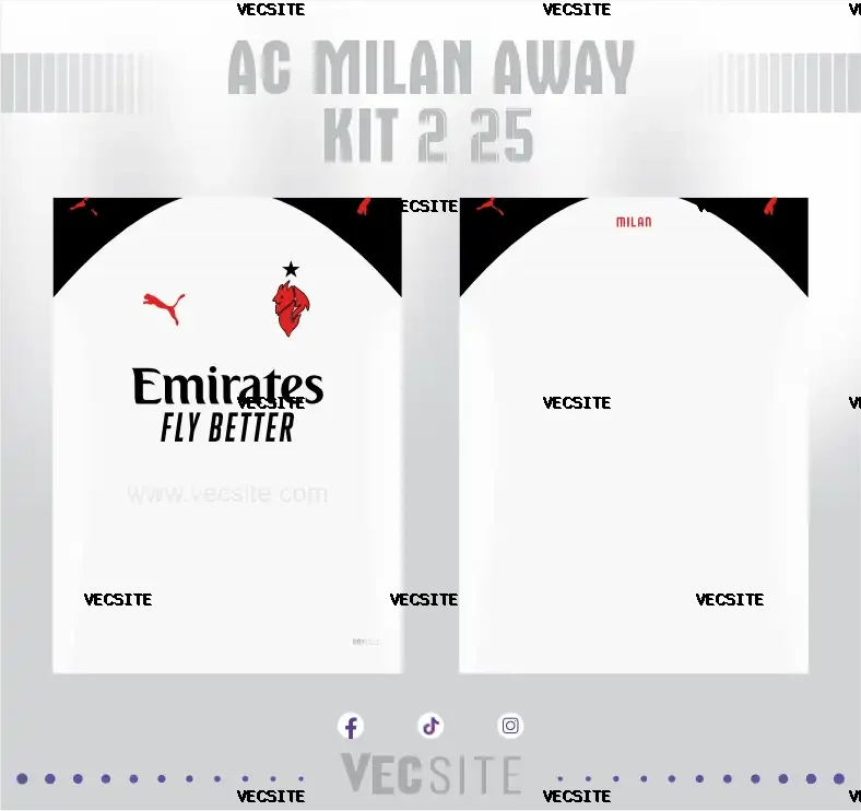 AC Milan Away Kit 2 25