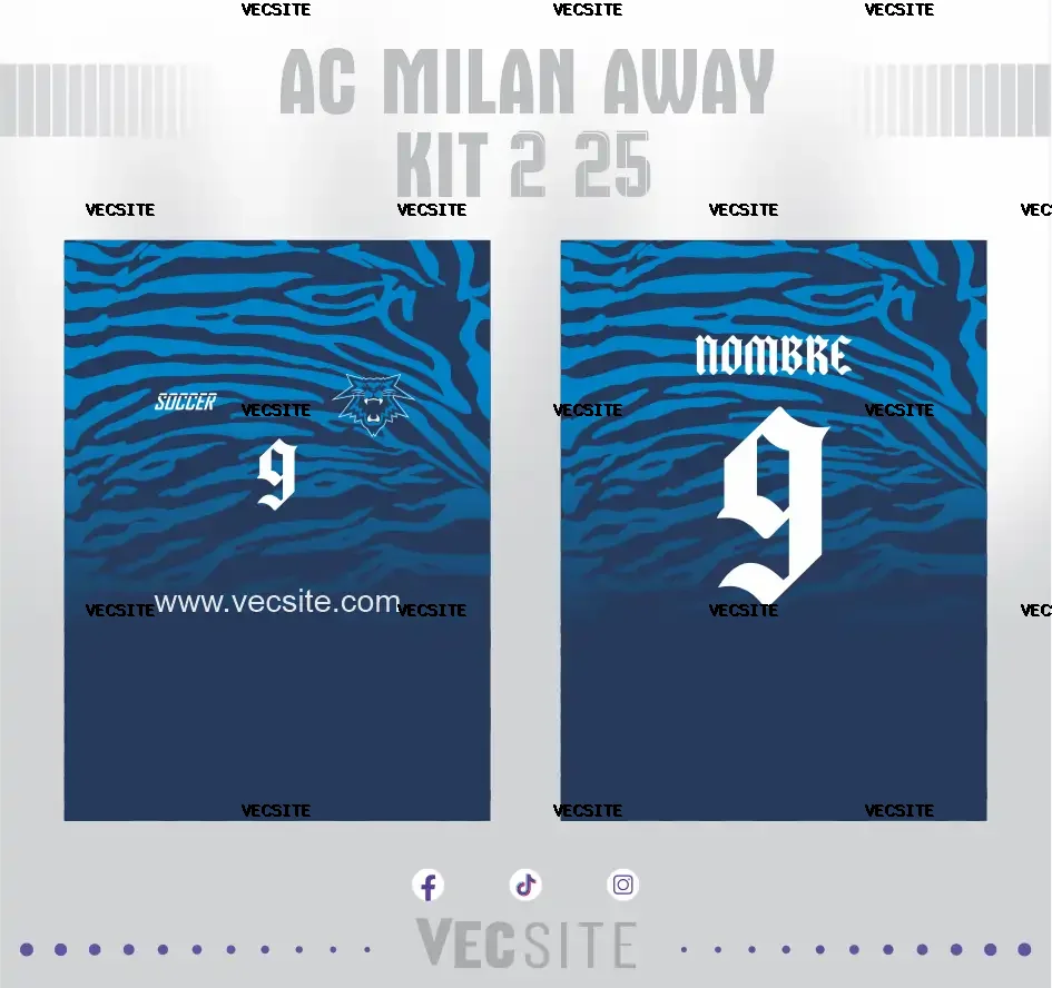 Pattern Tigre Blue