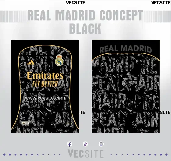 Real Madrid Concept Black