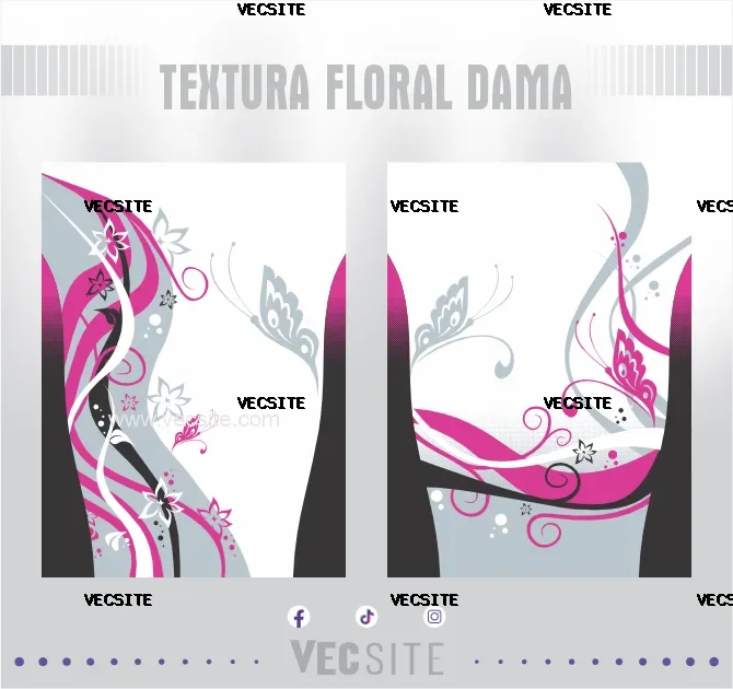 Textura Floral Dama