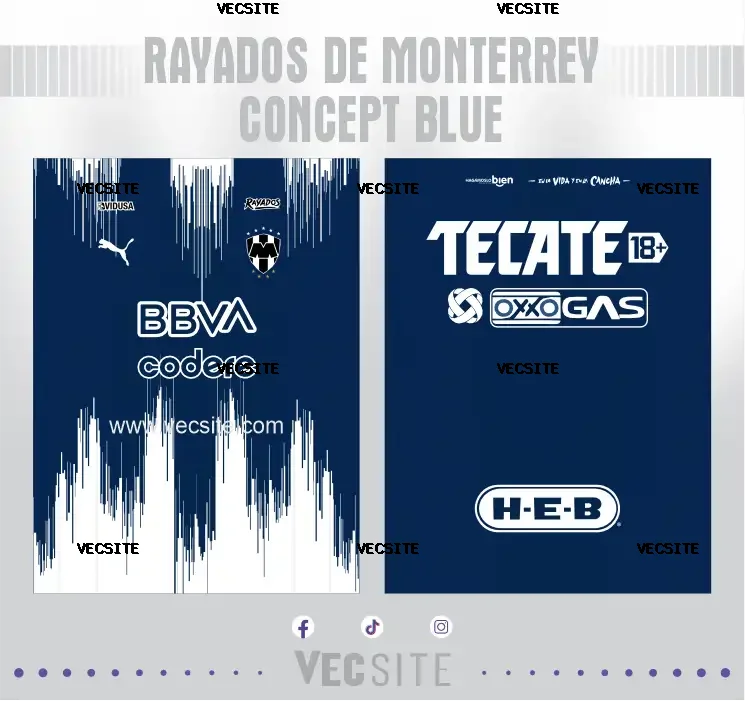 Rayados de Monterrey Concept Blue