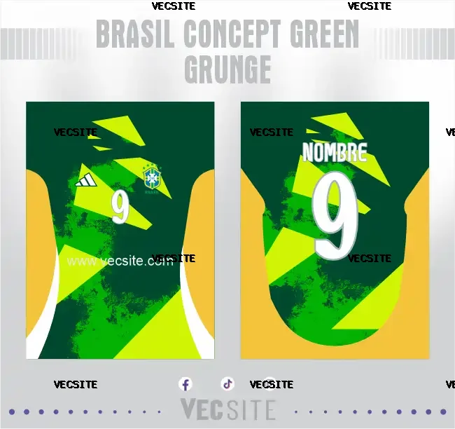 Brasil Concept Green Grunge