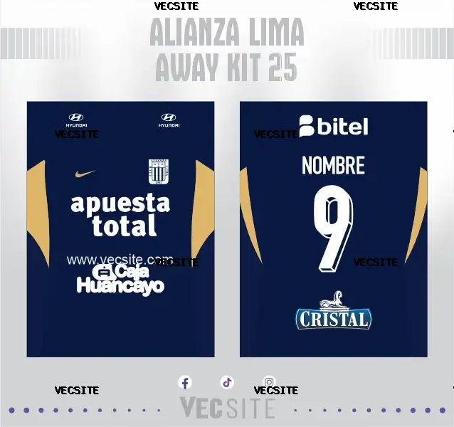 Alianza Lima Away Kit 25