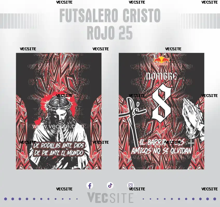 Futsalero Cristo Rojo 25