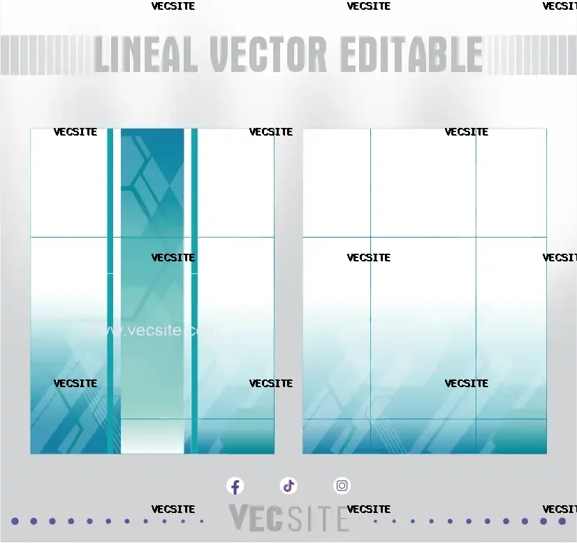 lineal vector transparente