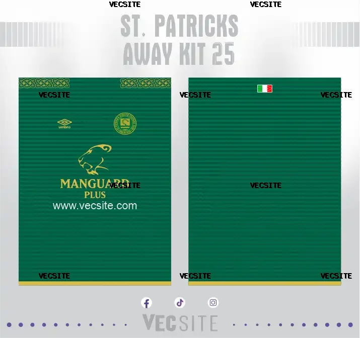 St. Patricks Away Kit 25