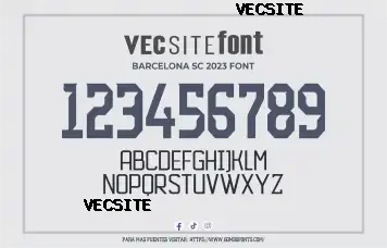BARCELONA SC 2023 FONT