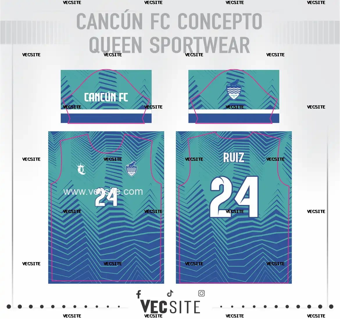 CANCÚN FC CONCEPTO QUEEN SPORTWEAR