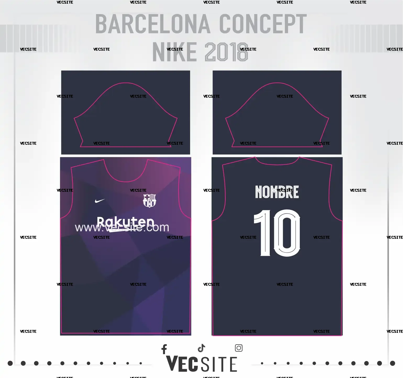 barcelona concept nike 2018
