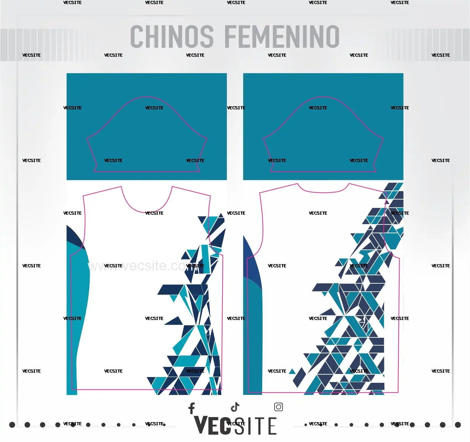 chinos triangular femenino