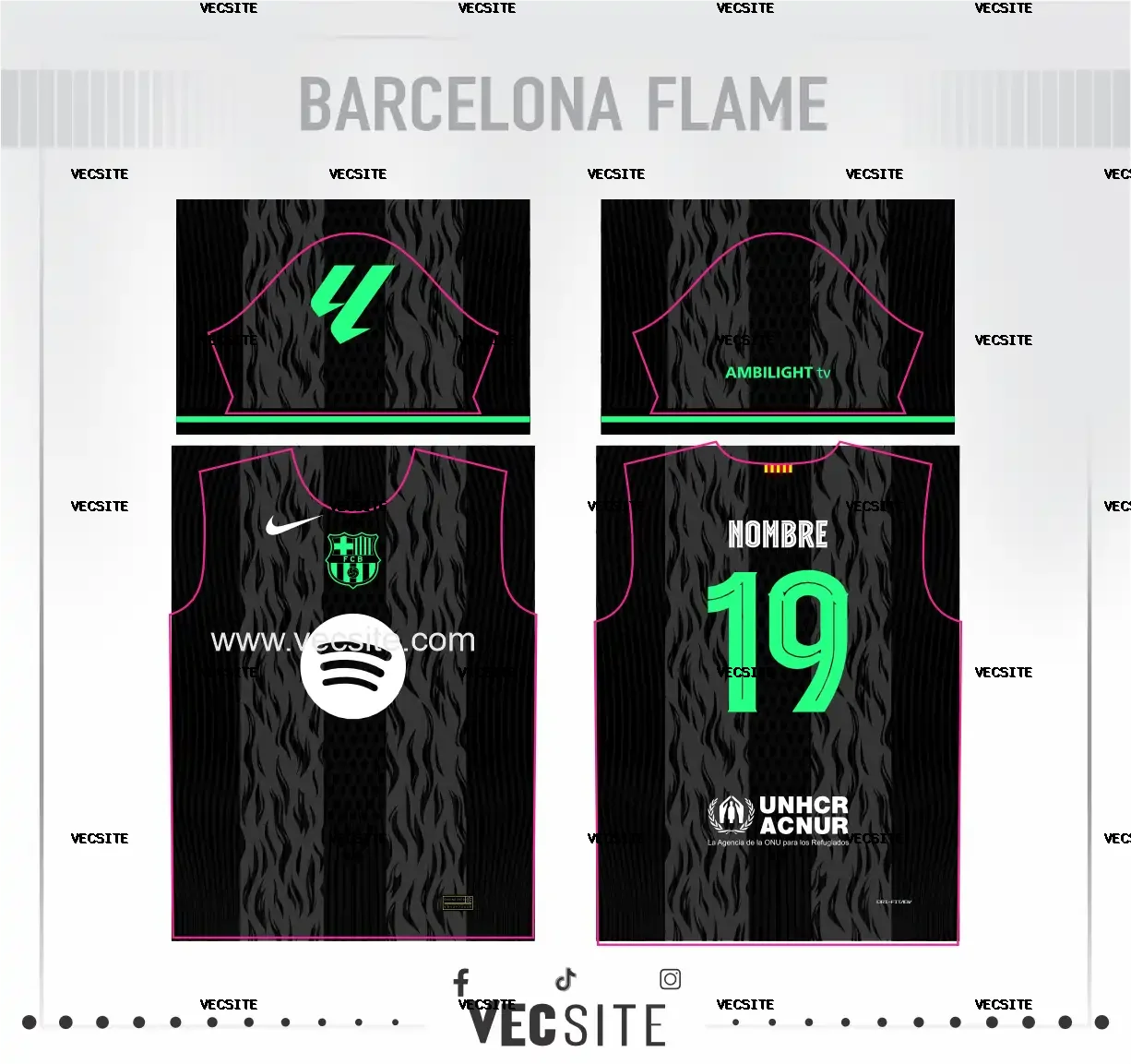 barcelona flame