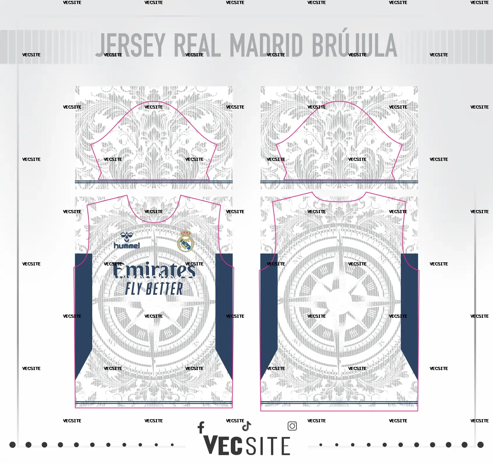 Jersey Real Madrid Concept Brújula