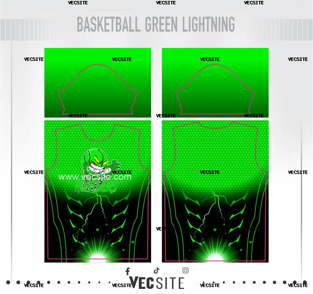 BasketBall Green Lightning