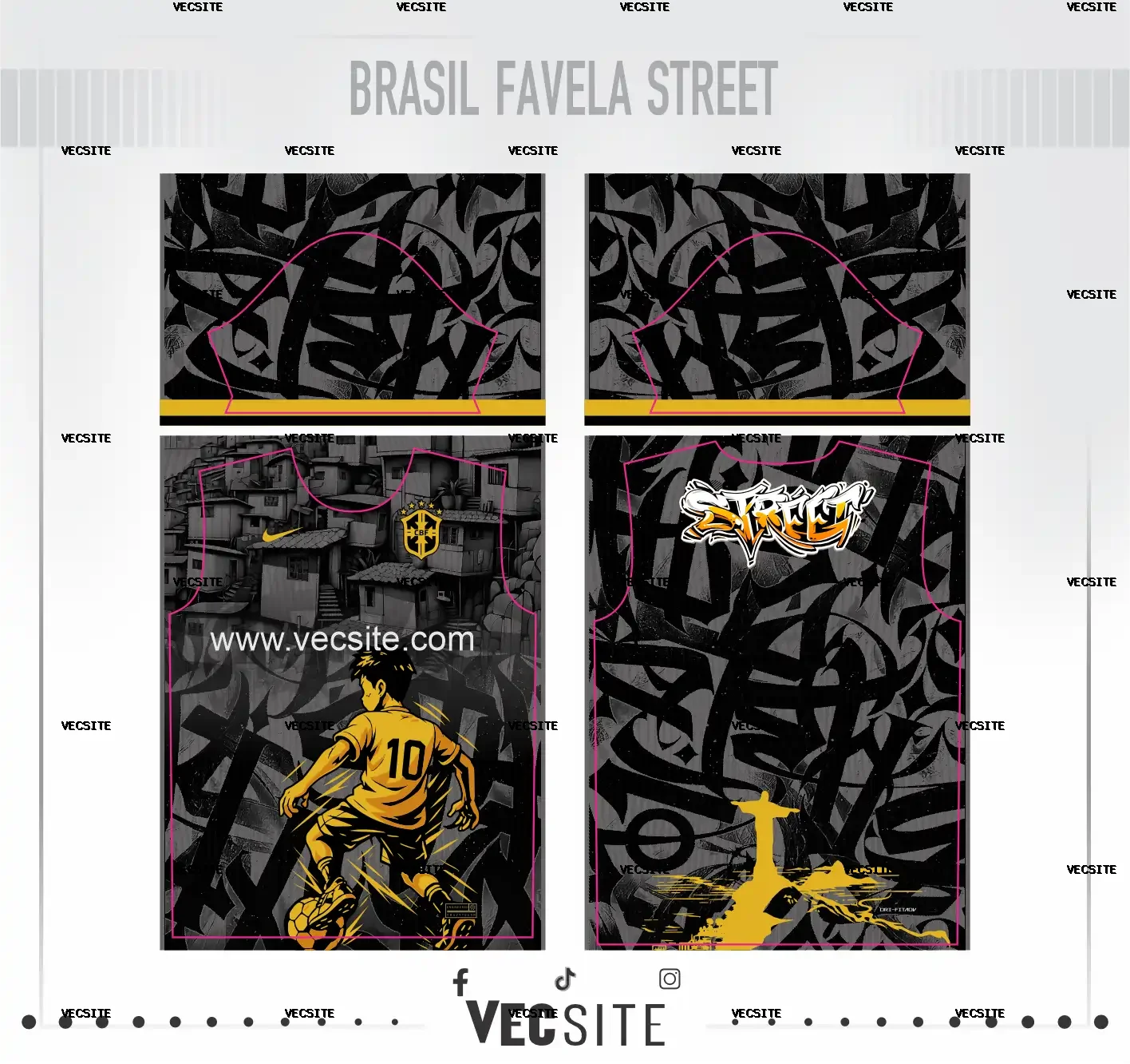 Brasil Favela Street