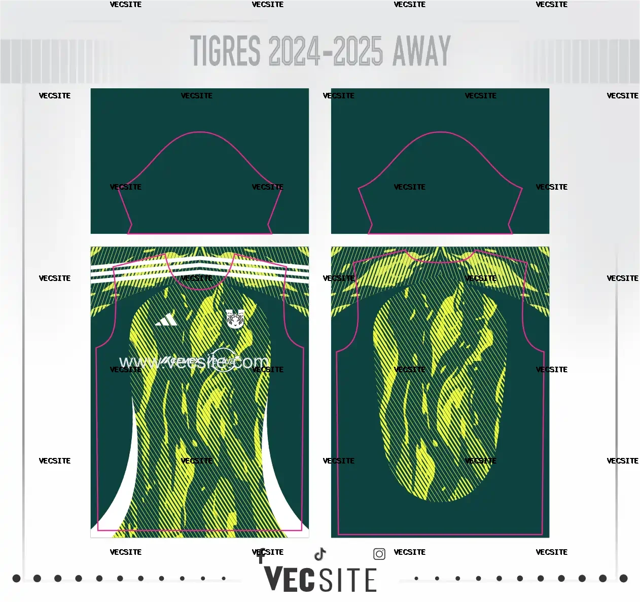 Tigres 2024-2025 Away