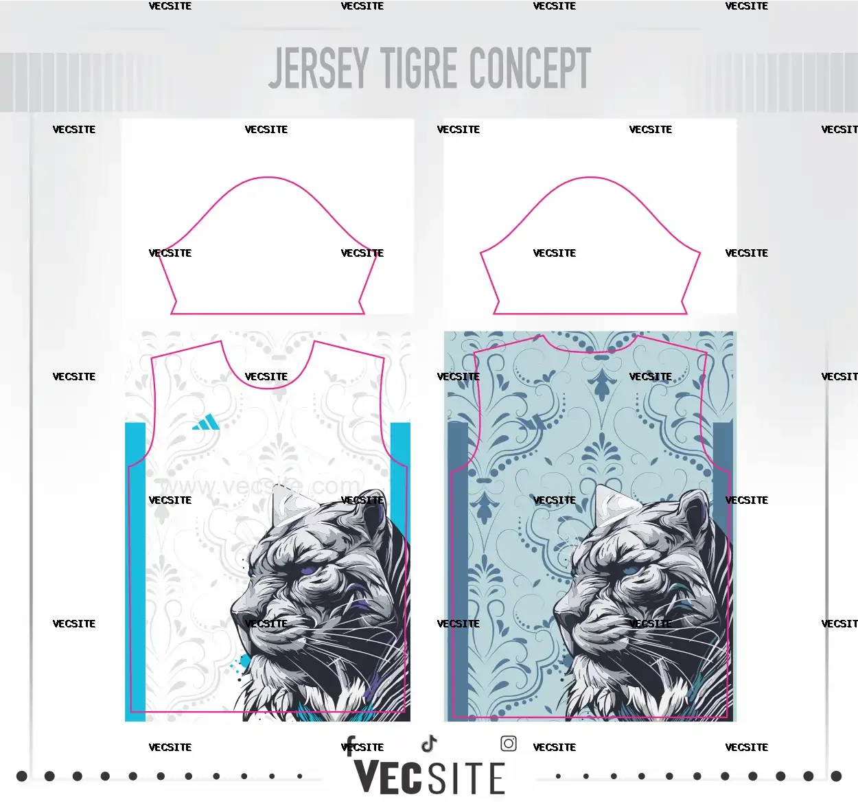 jersey tigre desing