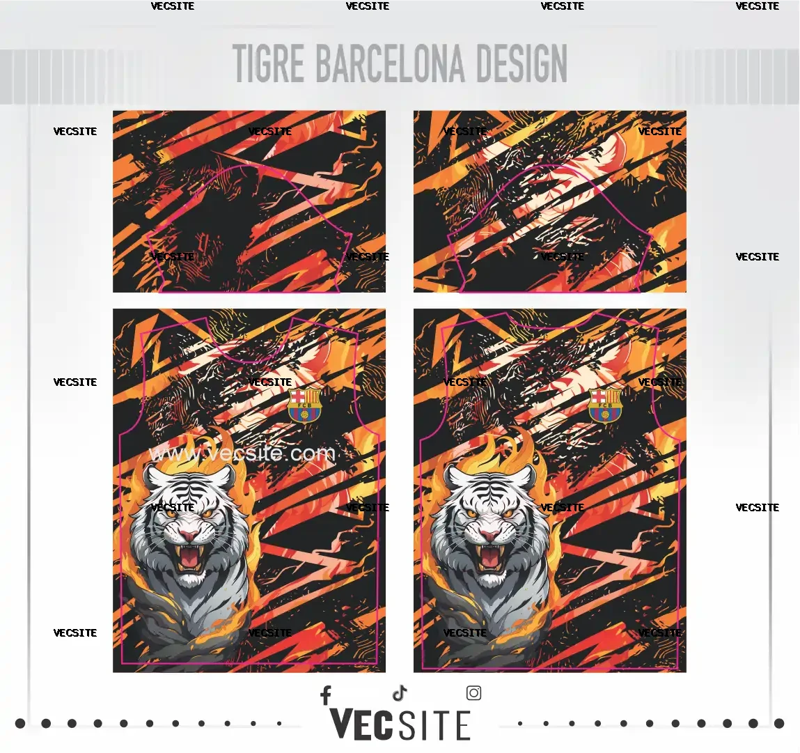 tigre  jersey orange